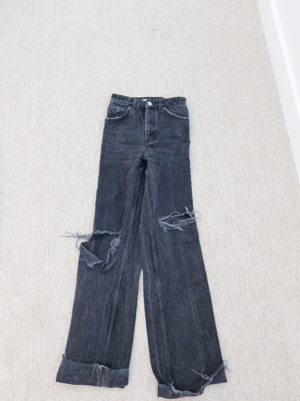 ZARA wide leg jeans